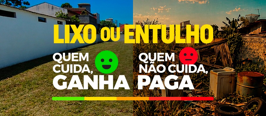 Prefeitura vai multar descarte irregular de lixo e recompensar denúncias da&nbsp;população