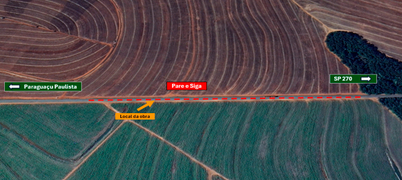 Região: Vicinal de Paraguaçu terá interdição parcial para obras