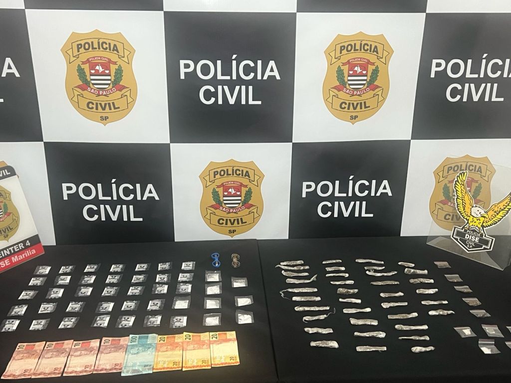 Adolescente é apreendido pela DISE com drogas no Nova Marília III