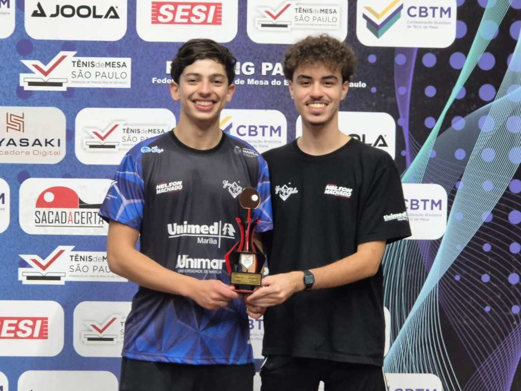 Tênis de Mesa de Marília conquista título no Sub-17 e Master no 3º Ranking Paulista