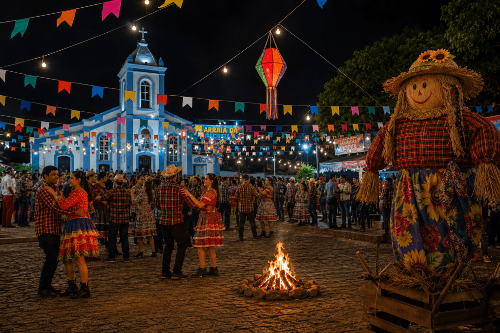 Evento Adiado: Arraiá na Praça é transferido para o dia 21 de junho devido à previsão de chuva neste fim de semana