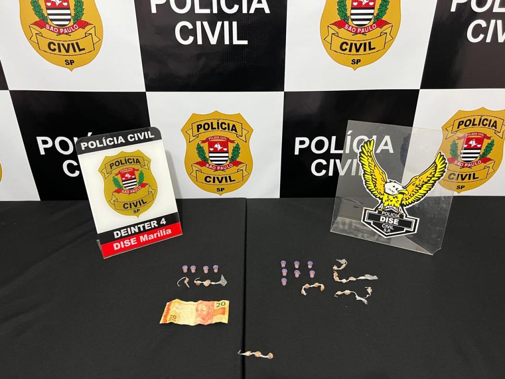 DISE prende homem por tráfico de drogas na zona Norte de&nbsp;Marília